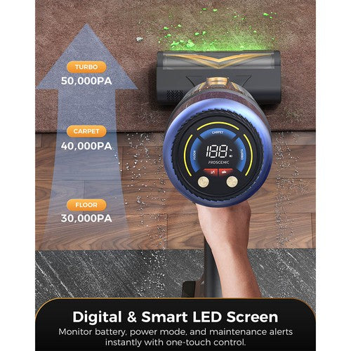 Proscenic P15 juhtmevaba tolmuimeja 50 kPa Proscenic P15 juhtmevaba tolmuimeja 50 kPa